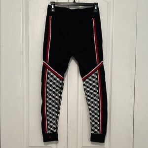 Sweaty Betty Black and Red Leggings
